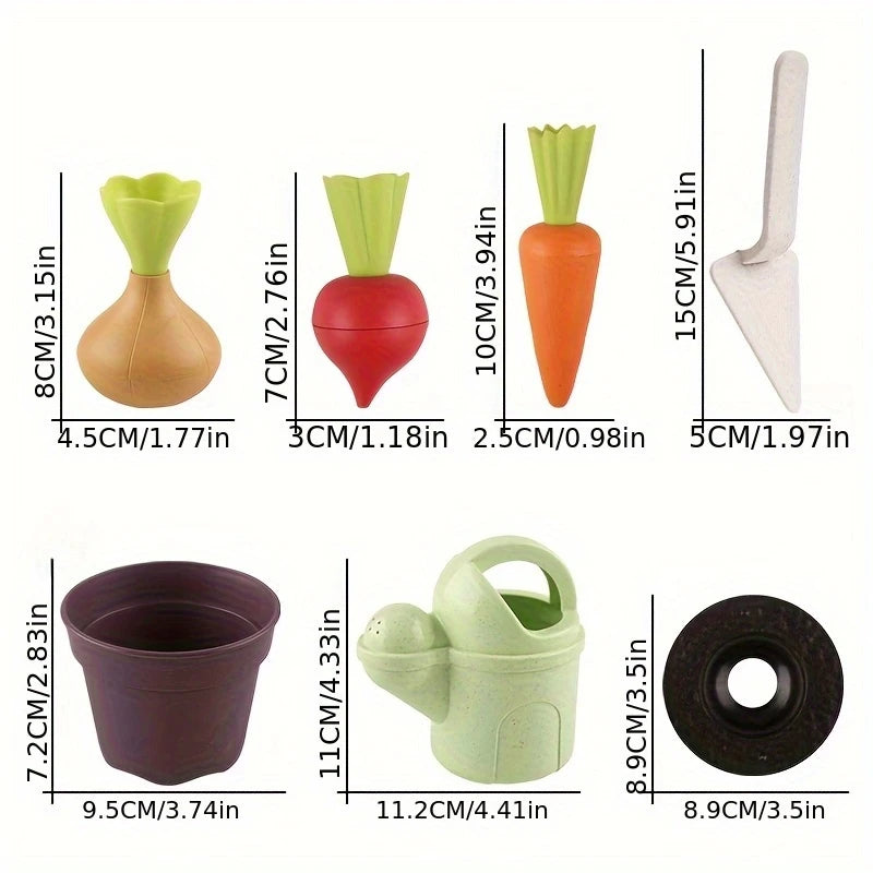 GreenSprouts – Eco-Friendly Gardening Toy Set for Kids Ages 2+ – Builds Responsibility and Motor Skills