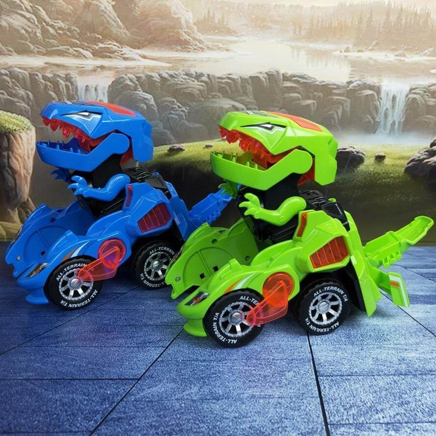 DinoBot - Transforms from Car to Dino