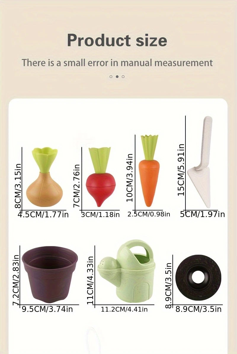 GreenSprouts – Eco-Friendly Gardening Toy Set for Kids Ages 2+ – Builds Responsibility and Motor Skills