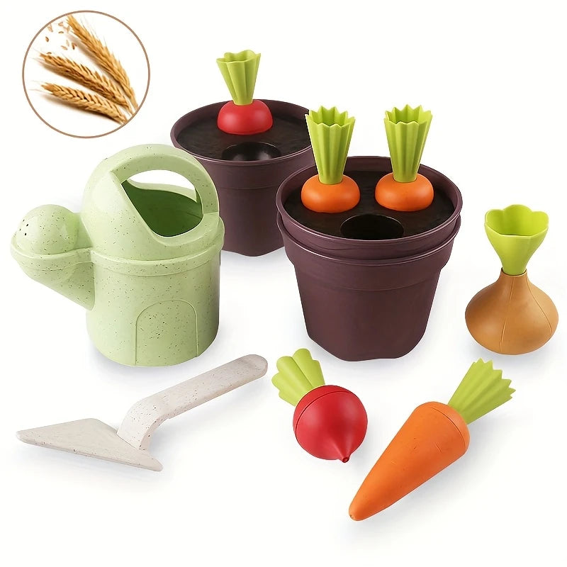 GreenSprouts – Eco-Friendly Gardening Toy Set for Kids Ages 2+ – Builds Responsibility and Motor Skills