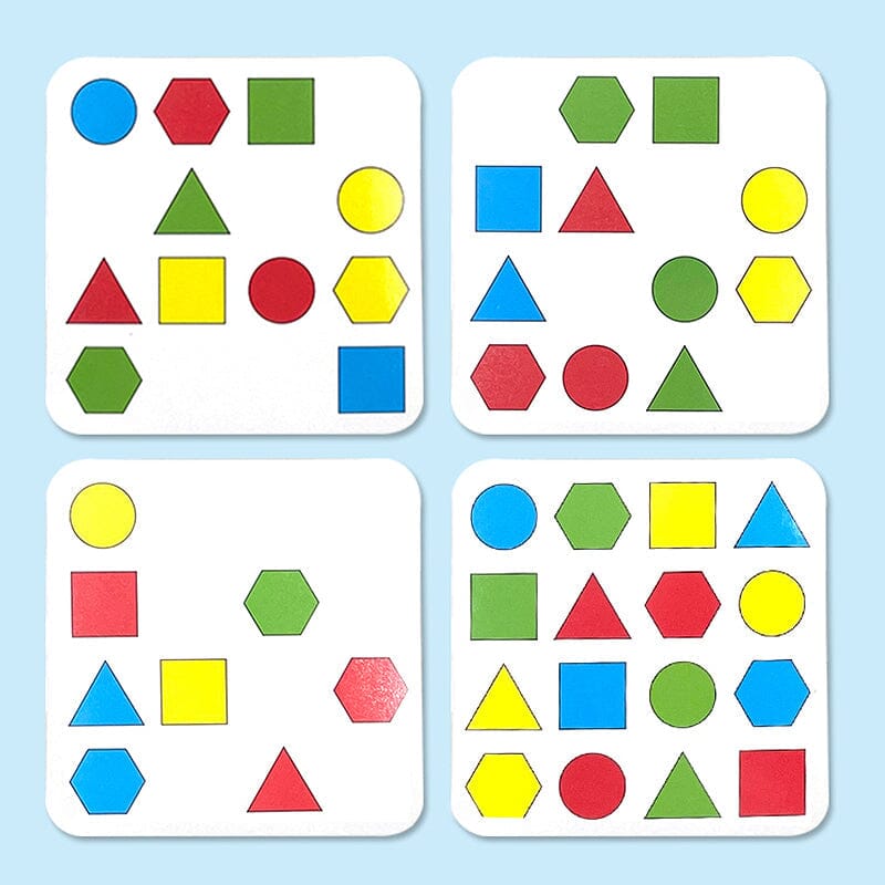 SmartMatch - Shapes Puzzle Quick Matching Board Game