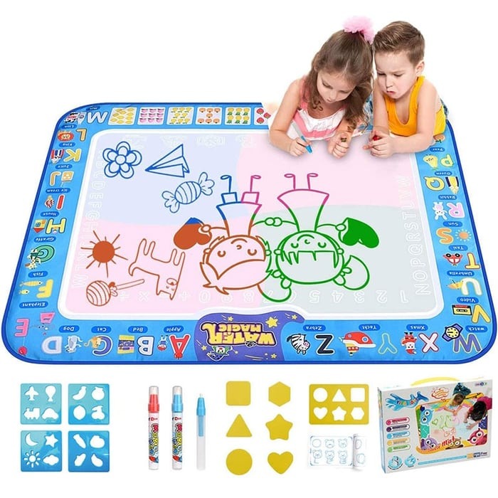 DoodlePlay - Magical Drawing Mat with Water Pen