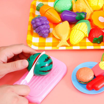 ChefPlay- Cuttable fruit and vegetable play set