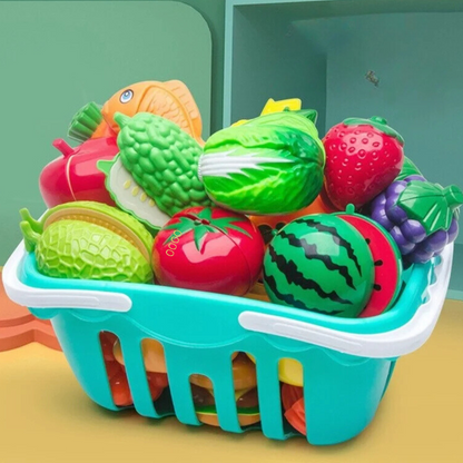 ChefPlay- Cuttable fruit and vegetable play set