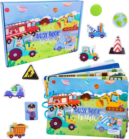 BusyBook - Children's Sensory Educational Busy Book