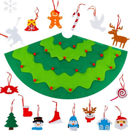 3D ChristmasCraft - DIY 3D Christmas Tree Craft for Kids