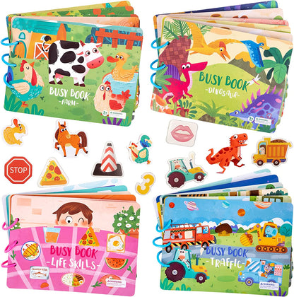 BusyBook - Children's Sensory Educational Busy Book