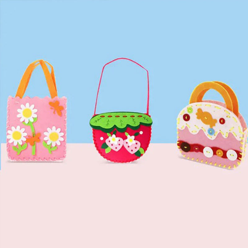 LittleStitcher - Handbags Fun Sewing Bag Kit