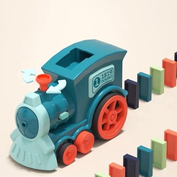 DominoExpress - Domino Train Automatic Toy Blocks Set