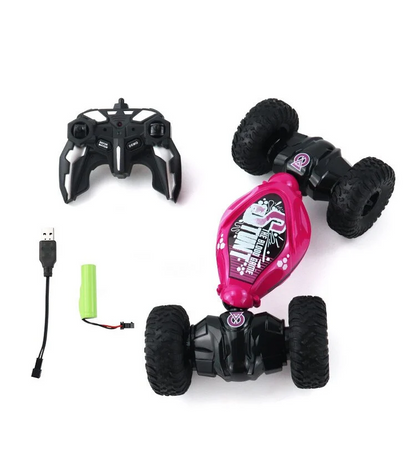 StuntCar - 360° LED Light Remote Control Car