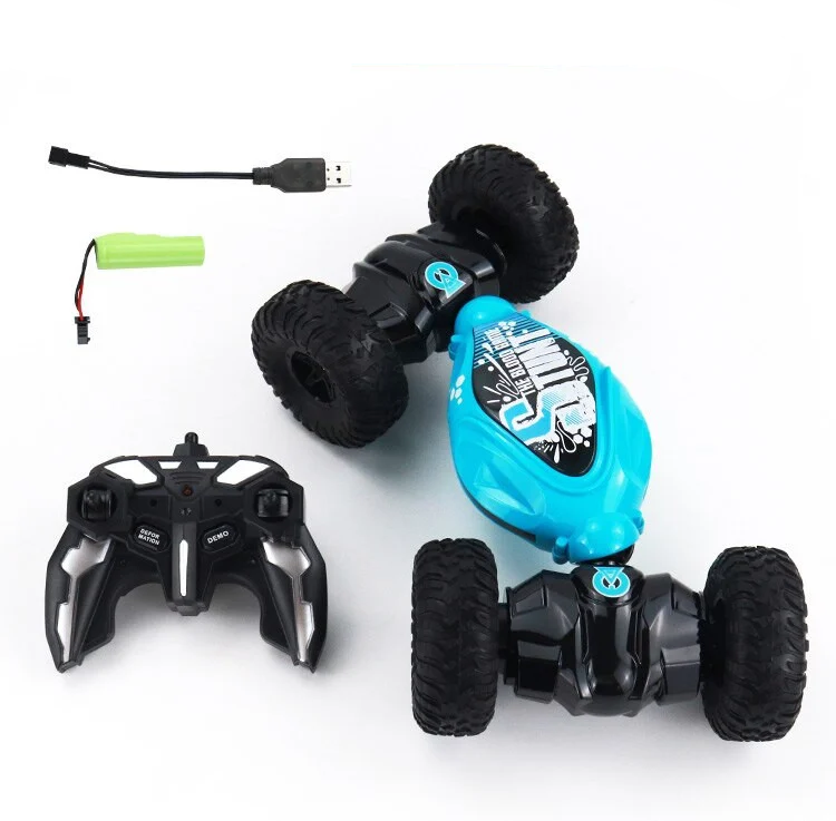 StuntCar - 360° LED Light Remote Control Car