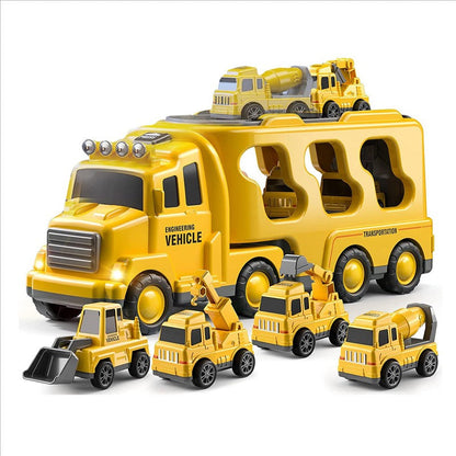 5in1TruckSet - Build Your Own Adventure with the Complete Construction Vehicle Set!