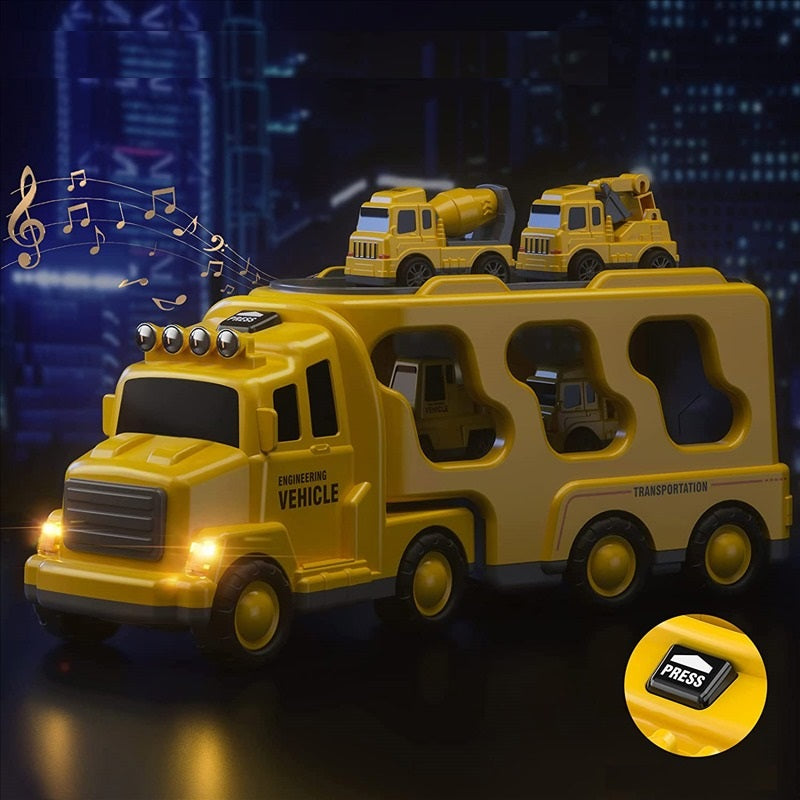 5in1TruckSet - Build Your Own Adventure with the Complete Construction Vehicle Set!