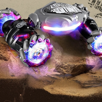 StuntCar - 360° LED Light Remote Control Car