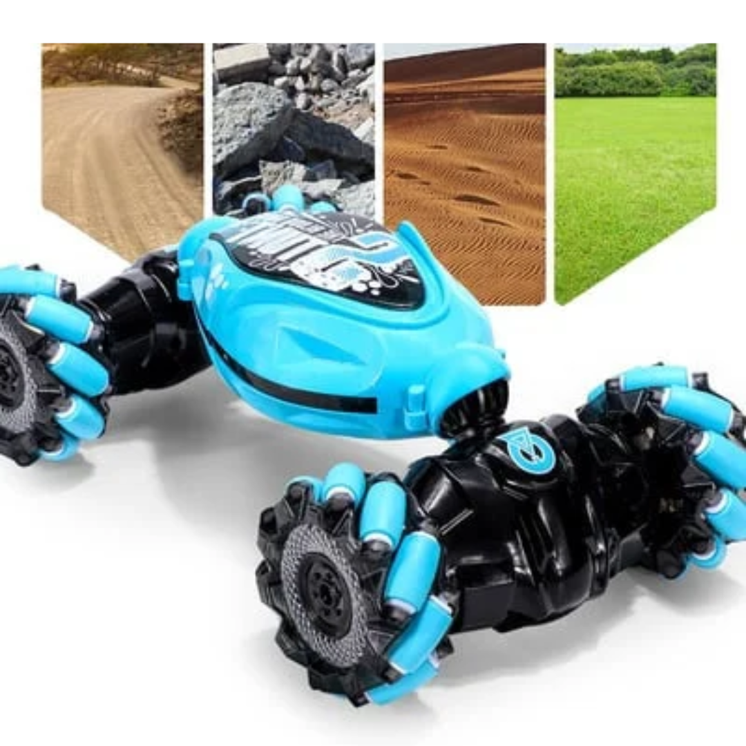 StuntCar - 360° LED Light Remote Control Car