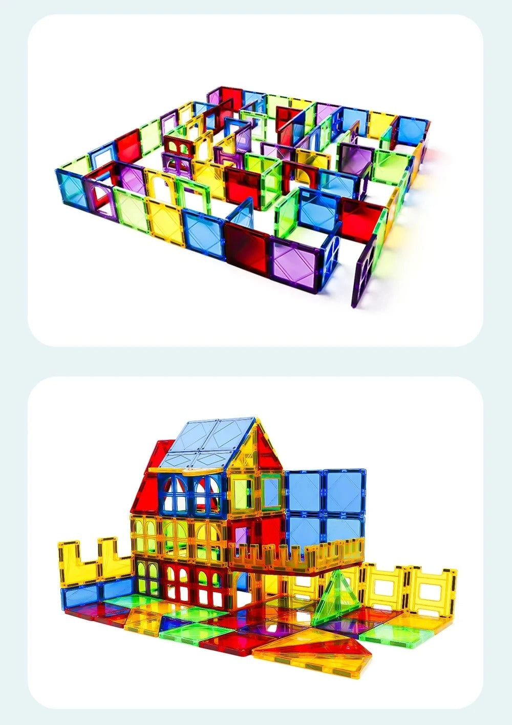 MagneTiles -  Educational Magnetic 3D Building Block Set