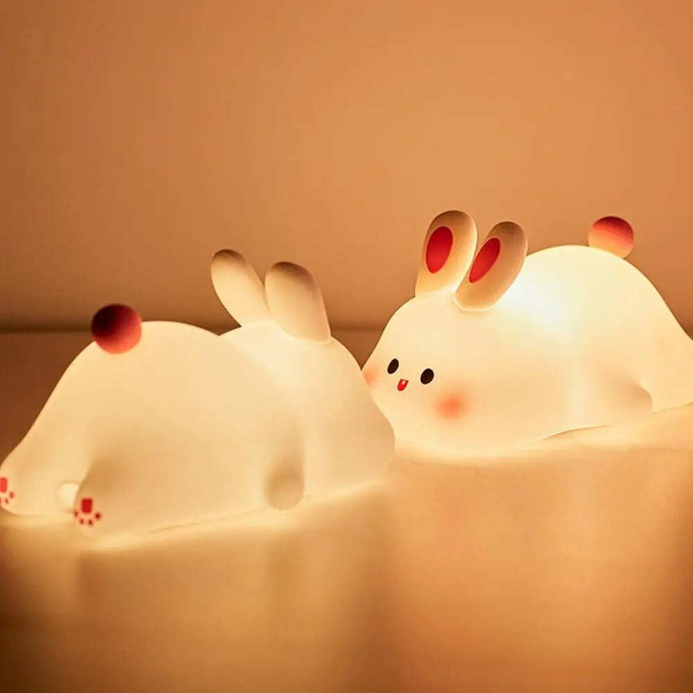 BunnyGlow - Child Safe Baby Room Night Light Rabbit