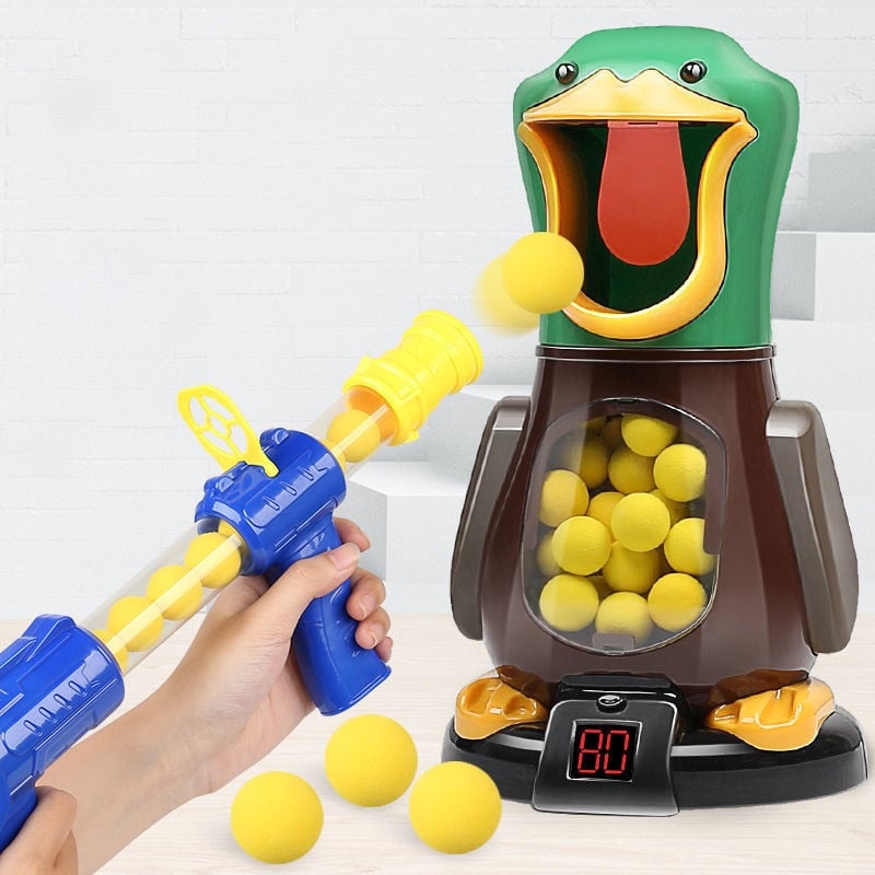 QuackTarget - Air Powered Shooter Toy Guns