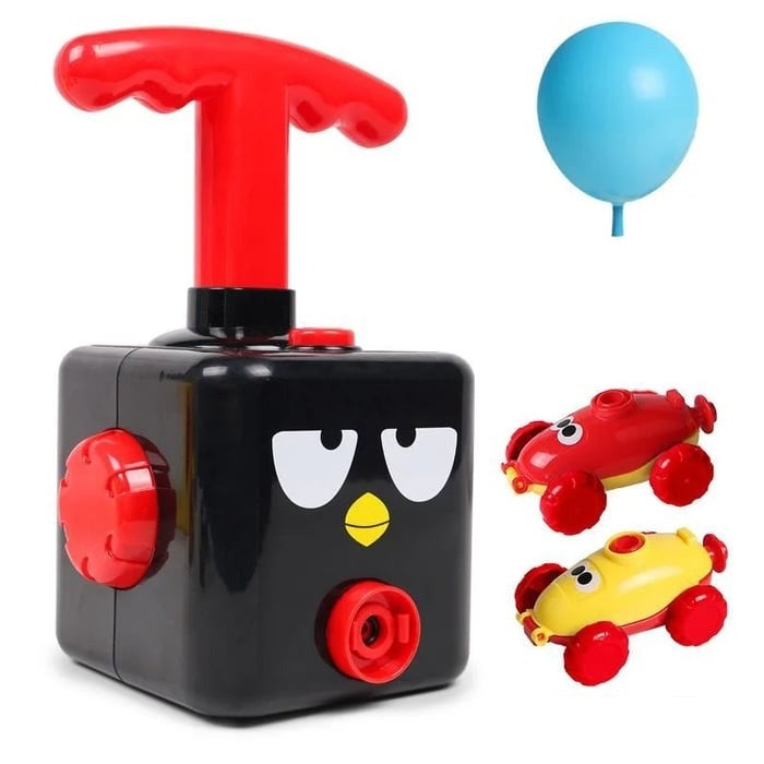 SpeedyPop - Air Force Balloon Racing Car Toy