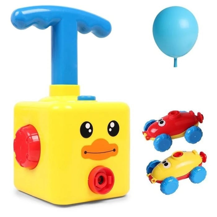 SpeedyPop - Air Force Balloon Racing Car Toy