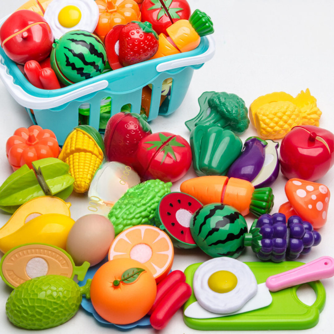 ChefPlay- Cuttable fruit and vegetable play set