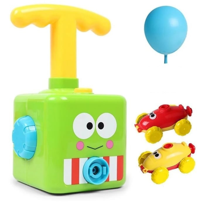 SpeedyPop - Air Force Balloon Racing Car Toy