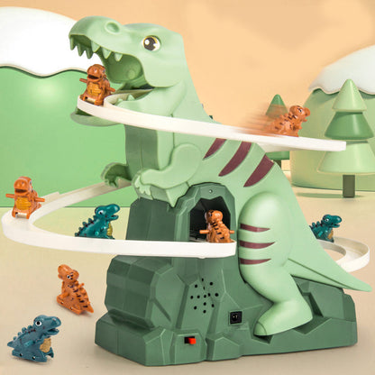 DinoTrack - Electric Dinosaur Chase Race Track Playset