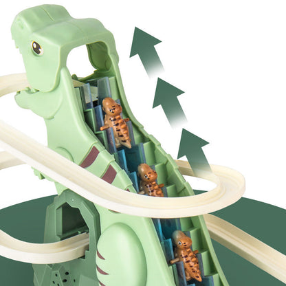 DinoTrack - Electric Dinosaur Chase Race Track Playset