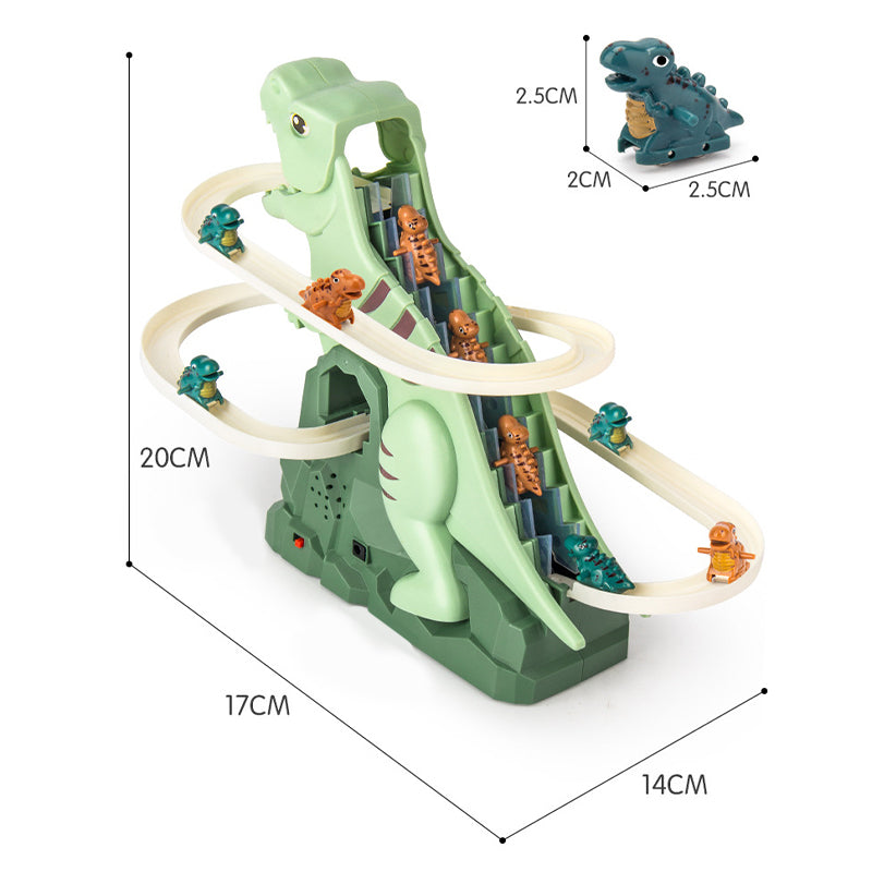 DinoTrack - Electric Dinosaur Chase Race Track Playset